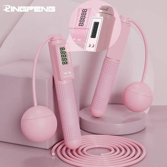 Intelligent Cordless Jump Rope – Smart Counting Fitness Trainer