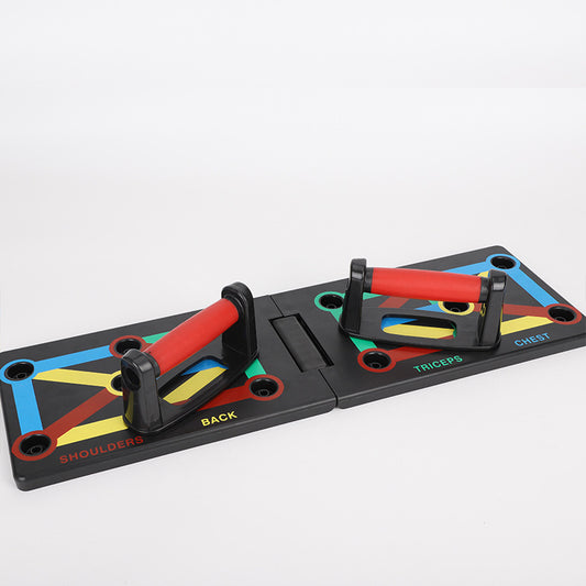 Nine‑Function Push‑Up Board | Color‑Coded Home Workout System