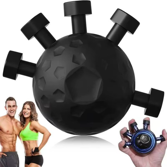 Five‑Finger Trainer™ + Grip Ball – Hand Strength, Mobility & Rehabilitation System